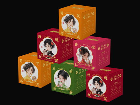 广西国风花茶包装盒